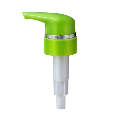 Non Puddle 33/410 Plastic Lotion Pump Green Shampoo Hair Bottle Pump High Quality Dispensing Pump