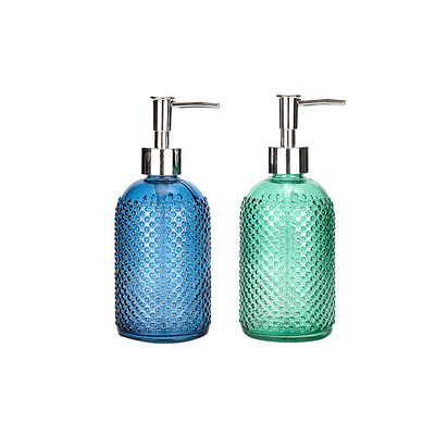 Personal Care 400ml Hand Sanitizer Dispenser Glass Bottle